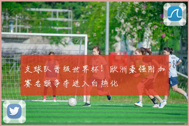 支球队晋级世界杯！欧洲豪强附加赛名额争夺进入白热化